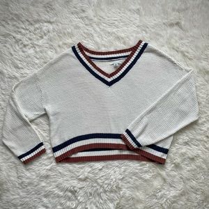 American Eagle Waffle Knit Sweater